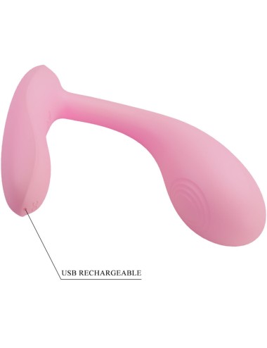 PRETTY LOVE - BAIRD G-SPOT 12 VIBRATIONS RECHARGEABLE PINK APP