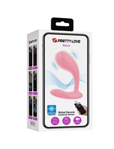 PRETTY LOVE - BAIRD G-SPOT 12 VIBRATIONS RECHARGEABLE PINK APP