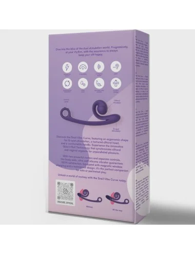 SNAIL VIBE - CURVE VIBRATOR PURPLE