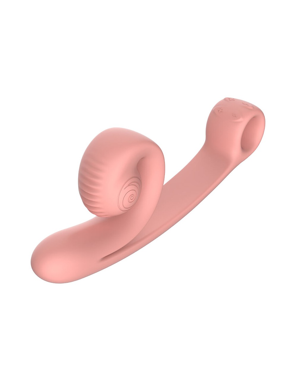 SNAIL VIBE - CURVE VIBRATOR PEACH SNAIL VIBE - CURVE VIBRATOR PEACH