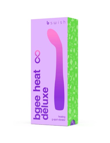 B SWISH - BGEE HEAT INFINITE DELUXE RECHARGEABLE VIBRATOR LAVENDER SILICONE