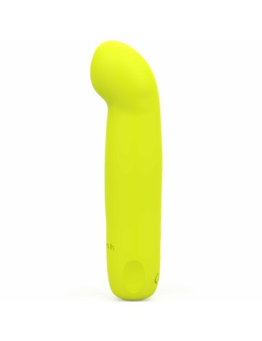 B SWISH - BCUTE CURVE INFINITE CLASSIC RECHARGEABLE SILICONE VIBRATOR YELLOW