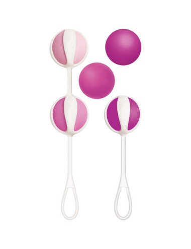 G-VIBE - SET 5 GEISHA BALLS3 PINK