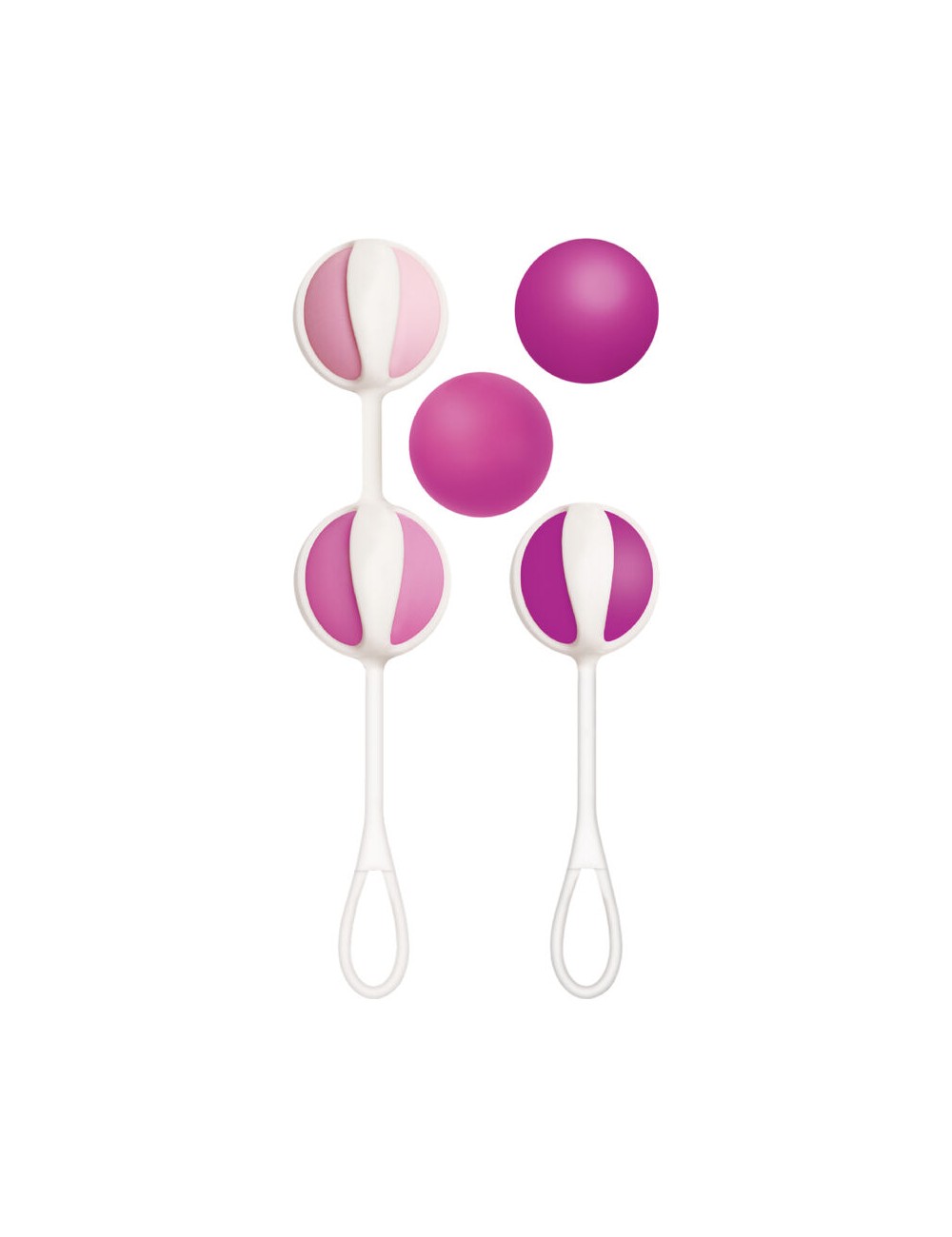 G-VIBE - SET 5 GEISHA BALLS3 PINK