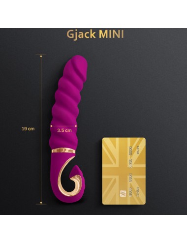 G-VIBE - GJACK MINI PURPLE SILICONE VIBRATOR