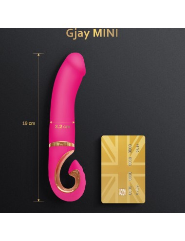 G-VIBE - GJAY MINI PINK SILICONE VIBRATOR