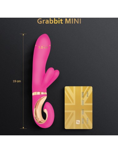 G-VIBE - GRABBIT MINI PINK SILICONE VIBRATOR