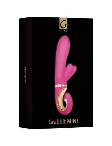 G-VIBE - GRABBIT MINI PINK SILICONE VIBRATOR