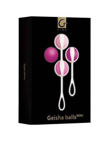 G-VIBE - SET 4 GEISHA BALLS MINI PURPLE
