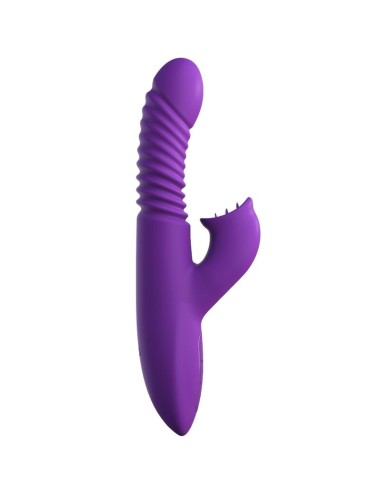 FANTASY FOR HER - CLITORIS STIMULATOR WITH HEAT OSCILLATION AND VIBRATION FUNCTION VIOLET