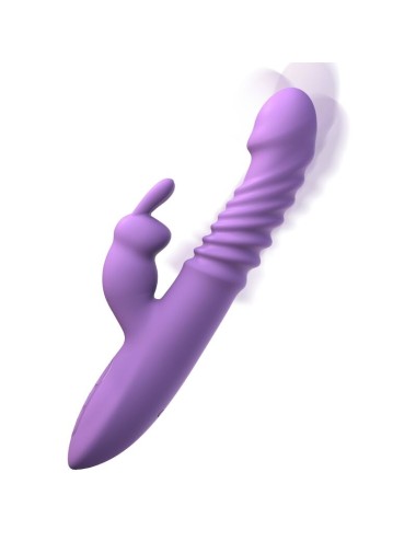 FANTASY FOR HER - RABBIT CLITORIS STIMULATOR WITH HEAT OSCILLATION AND VIBRATION FUNCTION VIOLET