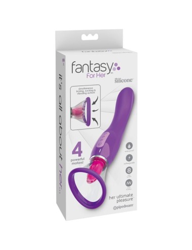 FANTASY FOR HER - CLITORIS SUCKER STIMULATING TONGUE VIOLET