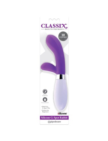 CLASSIX - RABBIT VIBRATOR G-SPOT PURPLE SILICONE