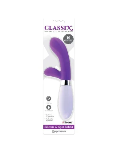 CLASSIX - RABBIT VIBRATOR G-SPOT PURPLE SILICONE