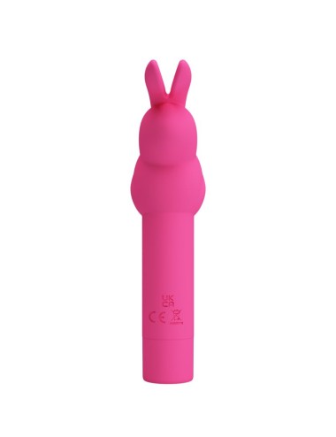 PRETTY LOVE - GERARDO FUSCHIA RABBIT SILICONE VIBRATOR