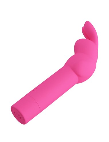 PRETTY LOVE - GERARDO FUSCHIA RABBIT SILICONE VIBRATOR