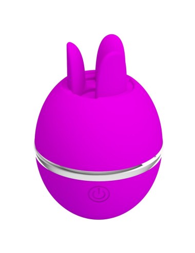 PRETTY LOVE - GEMINI BALL PURPLE ROUND SILICONE VIBRATOR