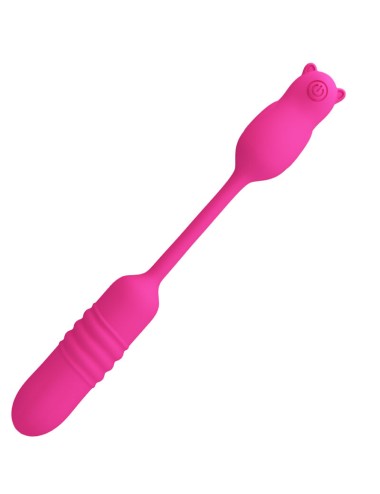 PRETTY LOVE - PINK SILICONE VIBRATING BULLET