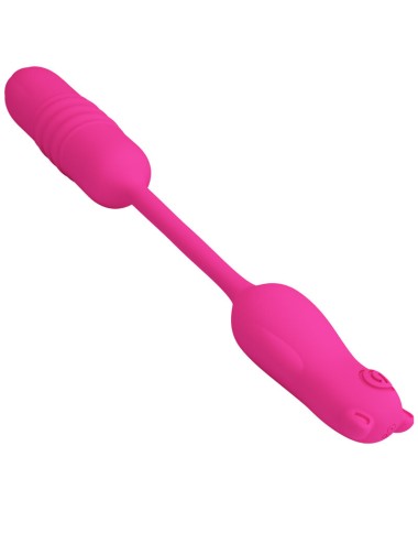 PRETTY LOVE - PINK SILICONE VIBRATING BULLET