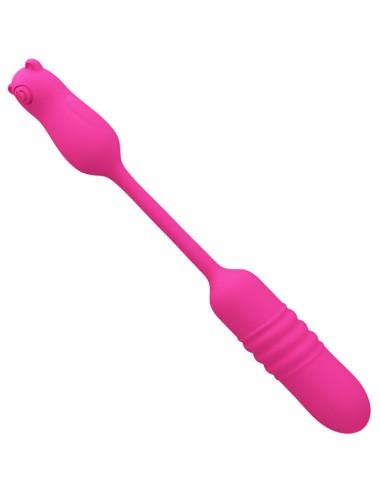 PRETTY LOVE - PINK SILICONE VIBRATING BULLET