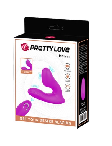 PRETTY LOVE - MELVIN CLITORIS MASSAGER WITH REMOTE CONTROL