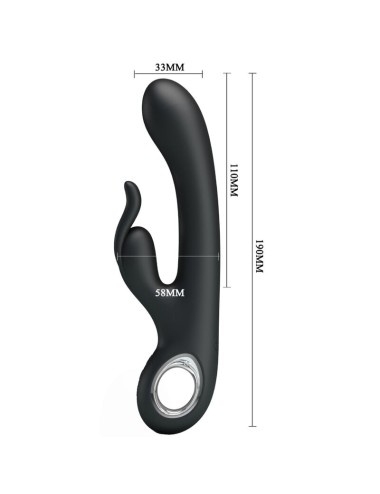 PRETTY LOVE - CARINA VIBRATOR CLITORIS AND G-SPOT STIMULATOR