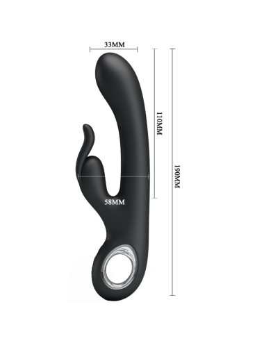 PRETTY LOVE - CARINA VIBRATOR CLITORIS AND G-SPOT STIMULATOR