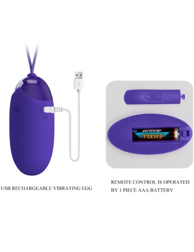 PRETTY LOVE - BERGER YOUTH VIOLATING EGG REMOTE CONTROL VIOLET