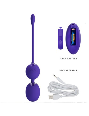 PRETTY LOVE - WILLIE YOUTH REMOTE CONTROL BALLS & VIOLET VIBRATION
