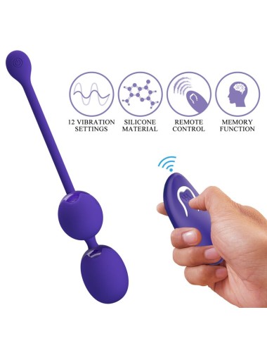 PRETTY LOVE - WILLIE YOUTH REMOTE CONTROL BALLS & VIOLET VIBRATION
