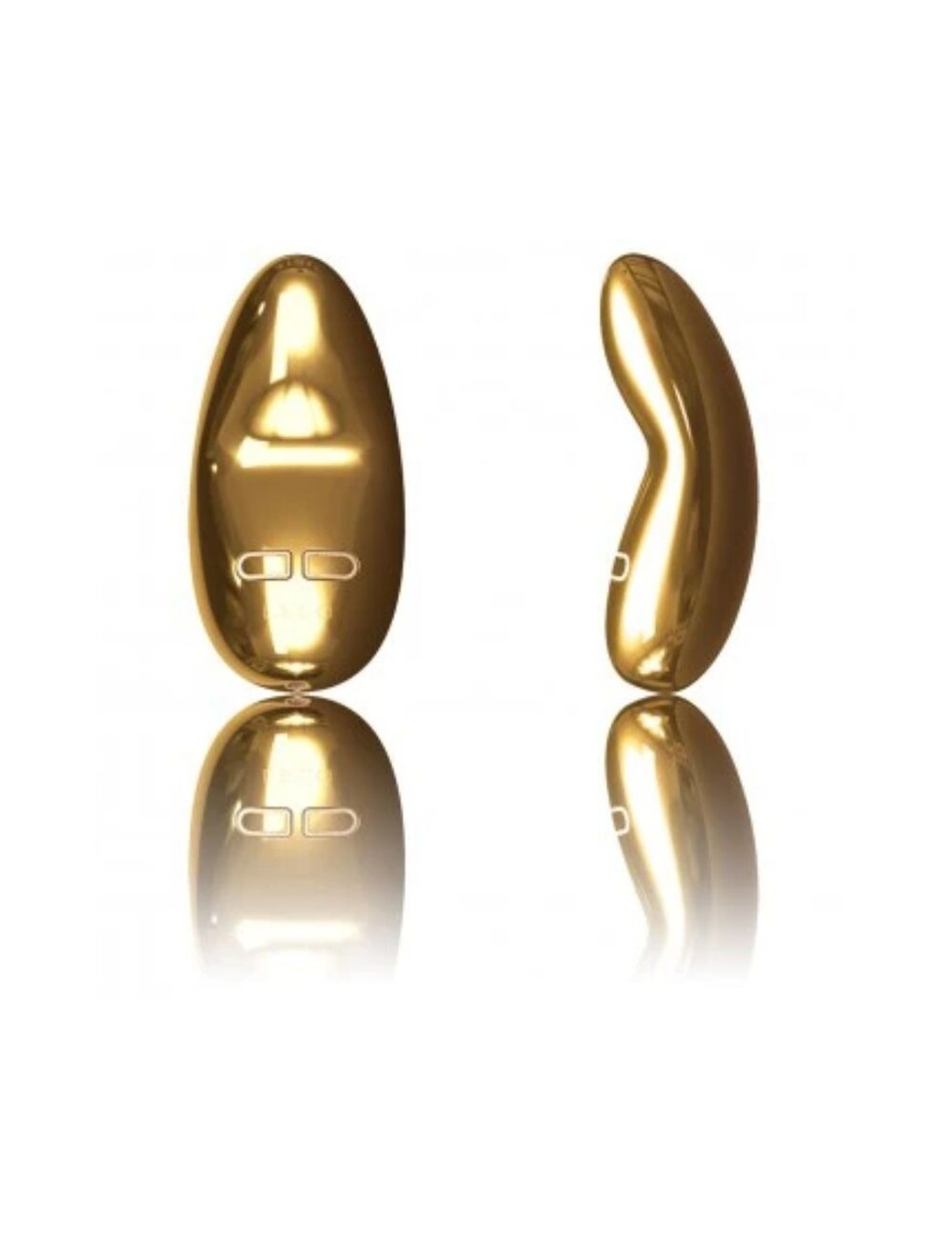LELO - YVA MASTURBATOR WITH GOLD VIBRATION LELO - YVA MASTURBATOR WITH GOLD VIBRATION