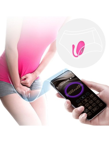 PRETTY LOVE - DOREEN RECHARGEABLE VIBRATING EGG MAGENTA