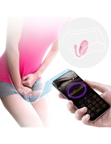 PRETTY LOVE - DOREEN PINK RECHARGEABLE VIBRATING EGG