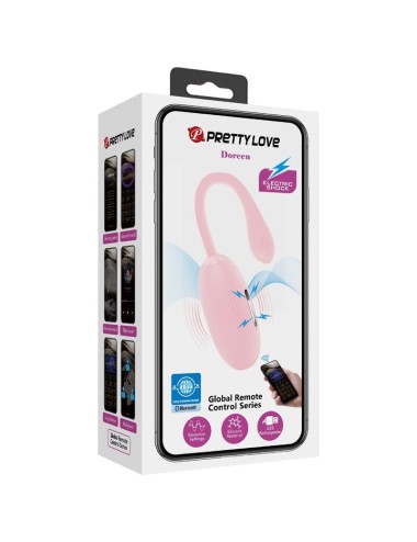 PRETTY LOVE - DOREEN PINK RECHARGEABLE VIBRATING EGG