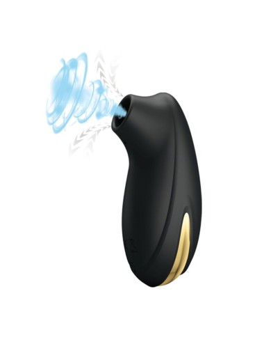 PRETTY LOVE - BLACK RECHARGEABLE LUXURY SUCTION MASSAGER