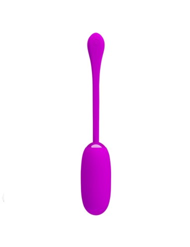 PRETTY LOVE - JULIUS WATERPROOF-RECHARGEABLE VIBRATING EGG PURPLE