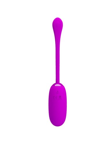 PRETTY LOVE - JULIUS WATERPROOF-RECHARGEABLE VIBRATING EGG PURPLE