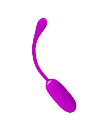 PRETTY LOVE - JULIUS WATERPROOF-RECHARGEABLE VIBRATING EGG PURPLE