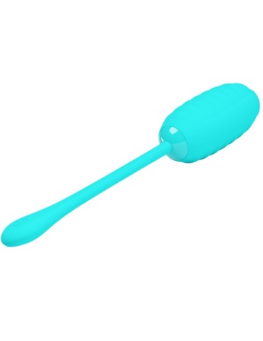 PRETTY LOVE - KIRK LIGHT GREEN RECHARGEABLE VIBRATING EGG