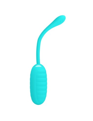 PRETTY LOVE - KIRK LIGHT GREEN RECHARGEABLE VIBRATING EGG