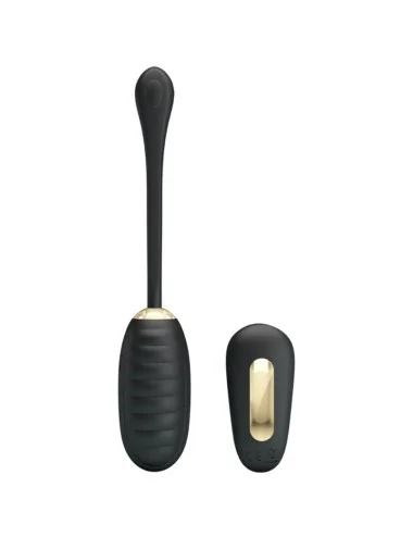 PRETTY LOVE - DOREEN LUXURY RECHARGEABLE VIBRATING EGG BLACK