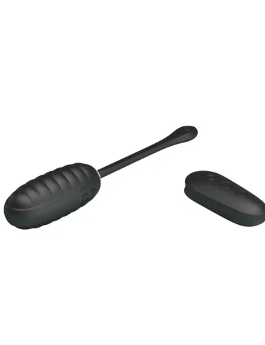 PRETTY LOVE - DOREEN LUXURY RECHARGEABLE VIBRATING EGG BLACK