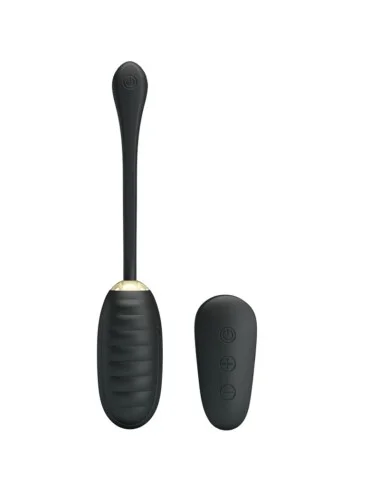 PRETTY LOVE - DOREEN LUXURY RECHARGEABLE VIBRATING EGG BLACK