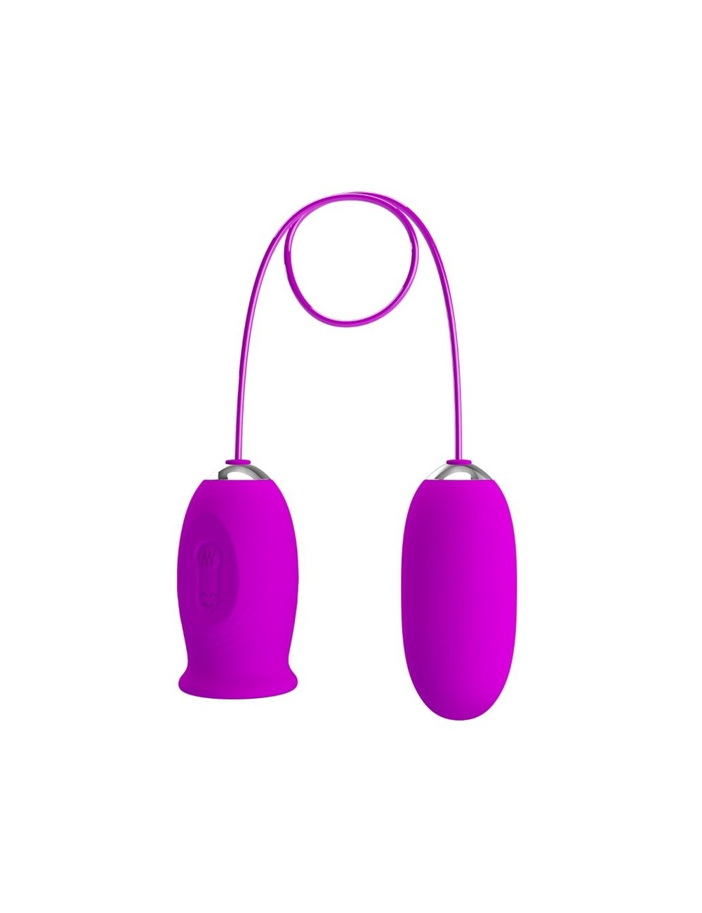 PRETTY LOVE - DAISY DUAL EGG RECHARGEABLE VIBRATOR PURPLE PRETTY LOVE - DAISY DUAL EGG RECHARGEABLE VIBRATOR PURPLE