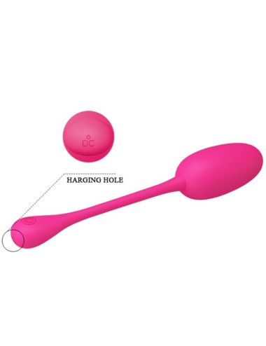 PRETTY LOVE - KNUCKER PINK RECHARGEABLE VIBRATING EGG
