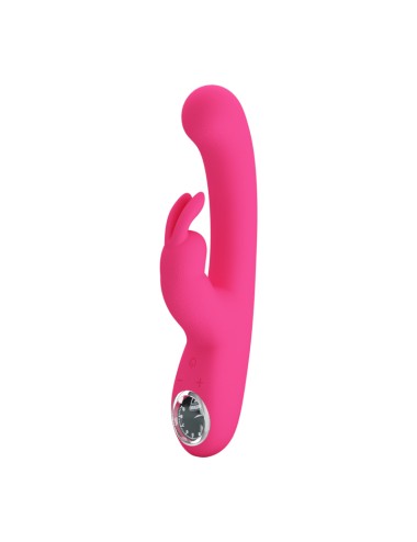 PRETTY LOVE - LAMAR RABBIT VIBRATOR & PINK G-SPOT