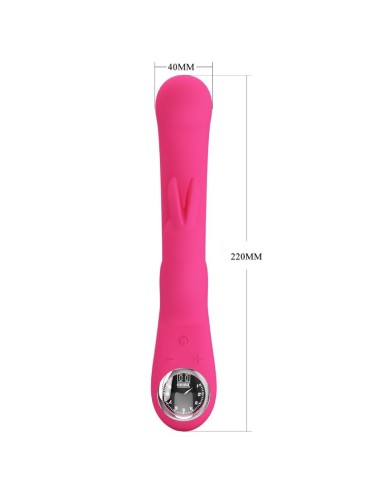 PRETTY LOVE - LAMAR RABBIT VIBRATOR & PINK G-SPOT