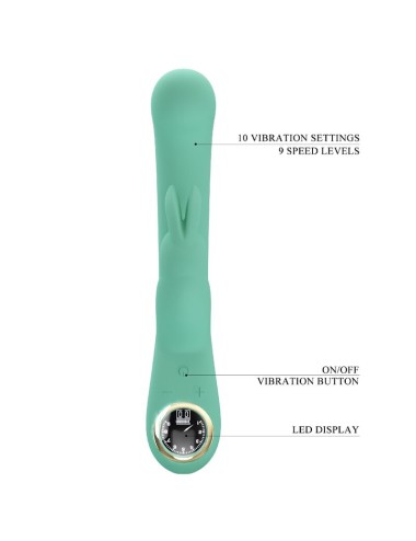 PRETTY LOVE - LAMAR RABBIT VIBRATOR & GREEN G-SPOT