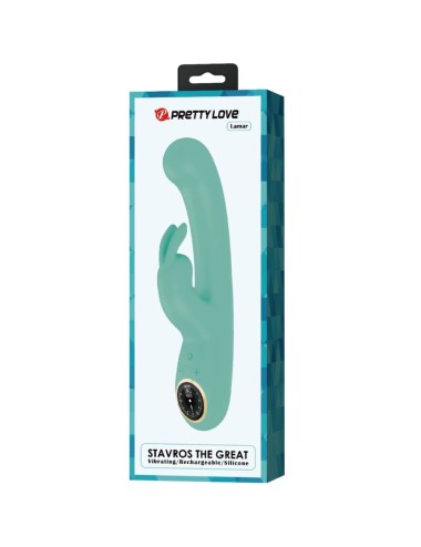 PRETTY LOVE - LAMAR RABBIT VIBRATOR & GREEN G-SPOT