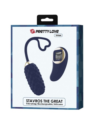 PRETTY LOVE - VIVIAN BLUE REMOTE CONTROL VIBRATING EGG